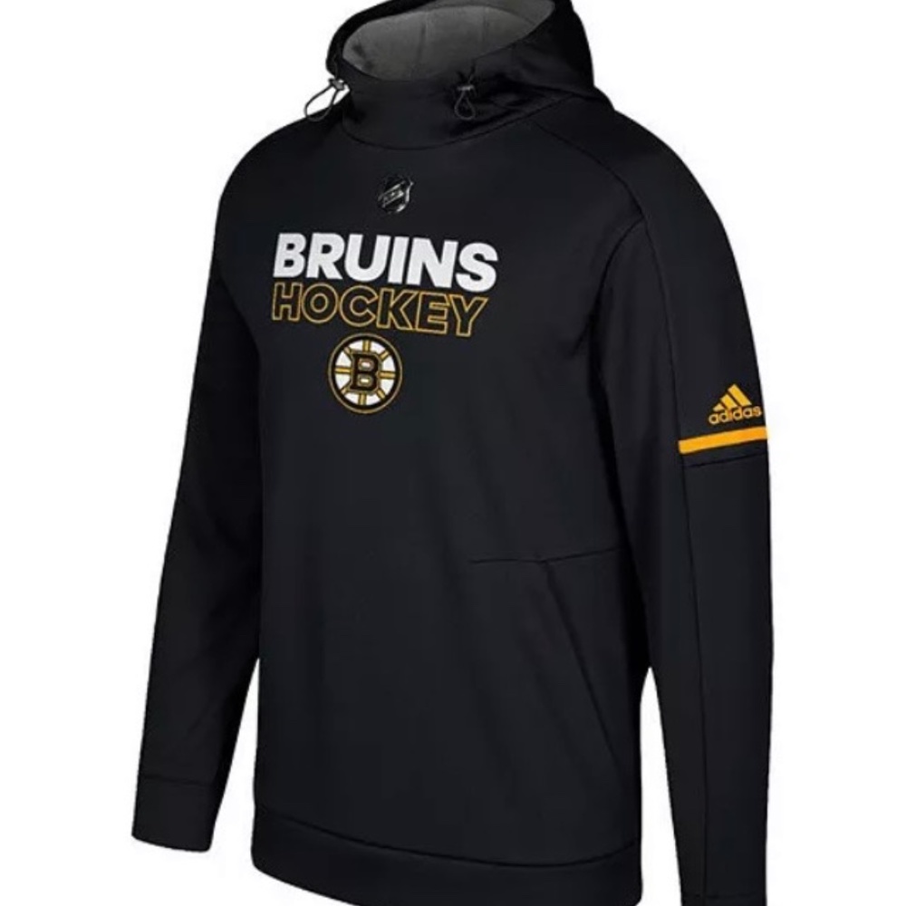 Adidas Boston Bruins Authentic NHL Pro Hoodie Size Adult Small